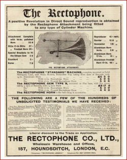 Rectophone-advert