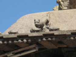 From the roof of a temple in India. Kanchipuram. Tamil Nadu
